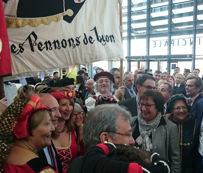 Les Pennons à la foire de Lyon