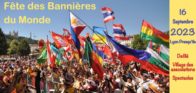 Fêtes des bannières du Monde 16 septembre 2023